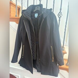 CeCe Black Jacket size small